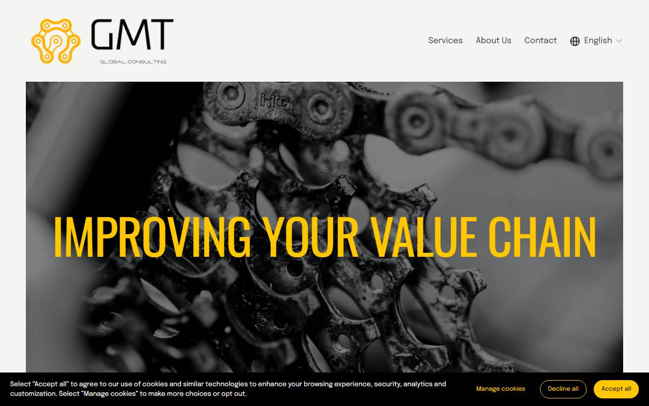 Anteprima del sito: GMT Global Consulting Sagl