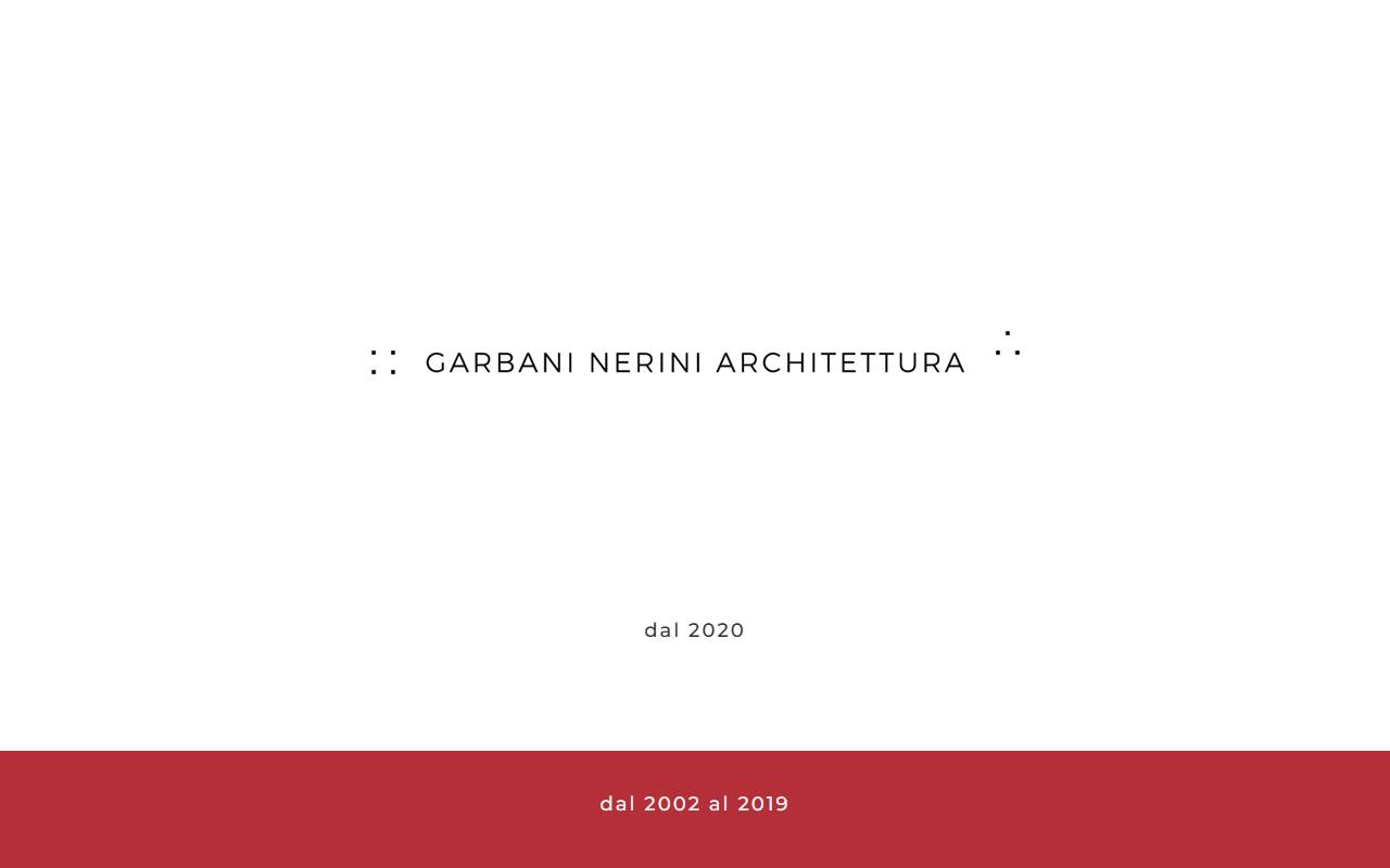 Anteprima del sito: Garbani Nerini Architettura Sagl