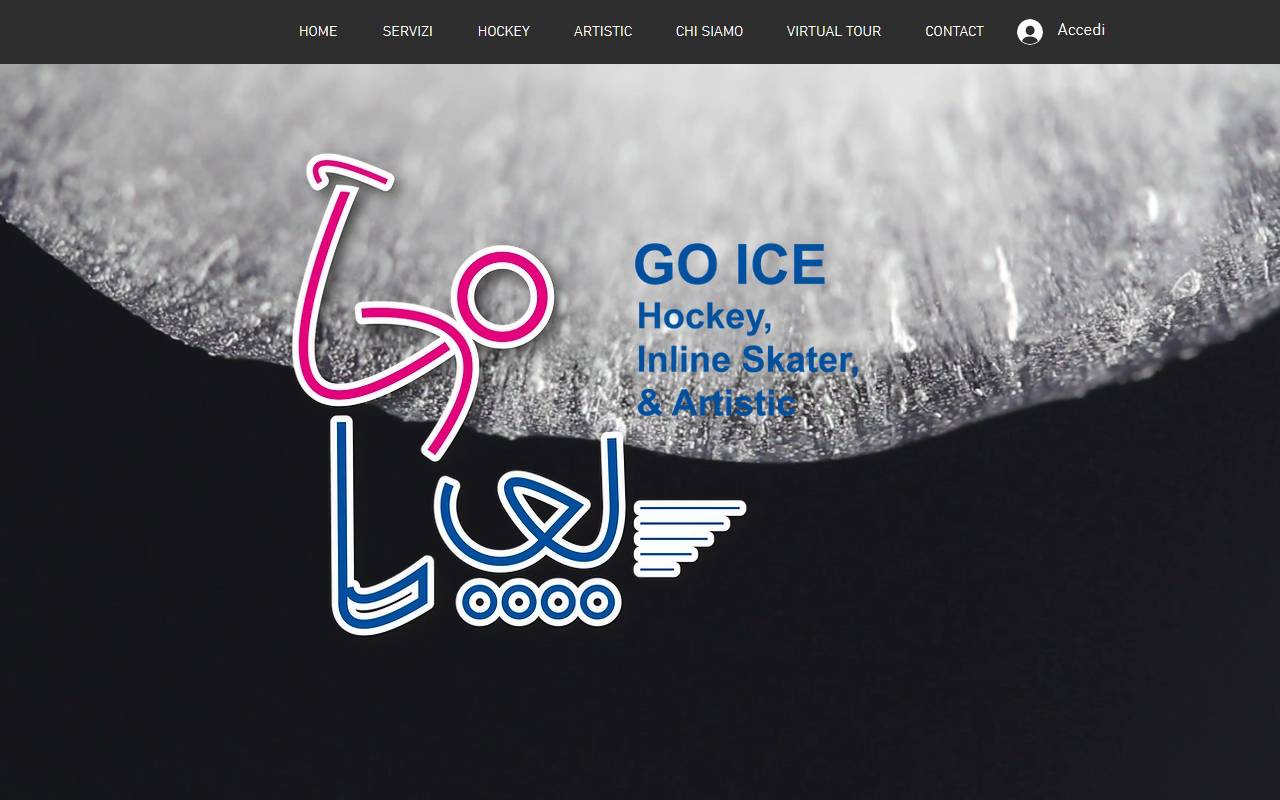 Anteprima del sito: GO ICE di Macconi Michel