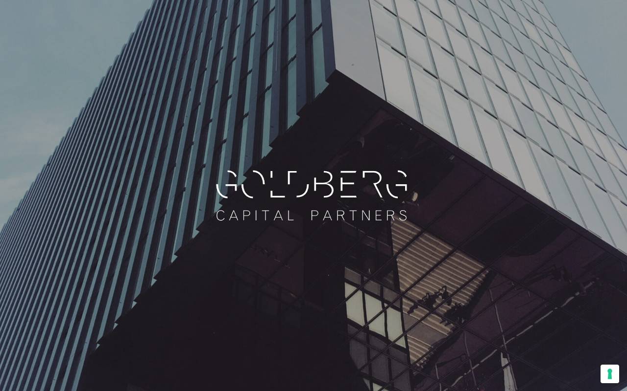 Anteprima del sito: Goldberg Capital Partners AG, succursale di Lugano