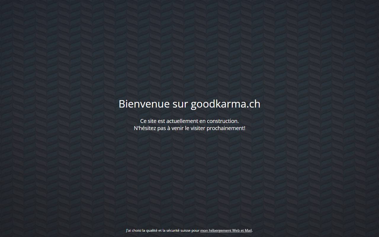 Anteprima del sito: Good Karma Sagl