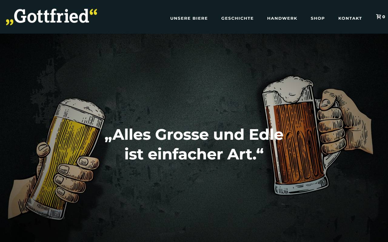 Anteprima del sito: Gottfried Ryser - WP-Services