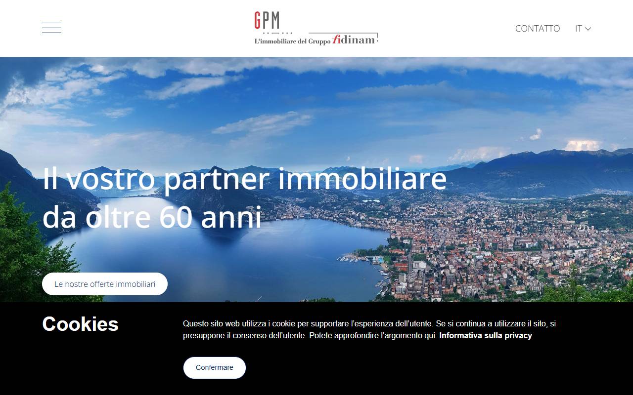Anteprima del sito: GPM Global Property Management SA