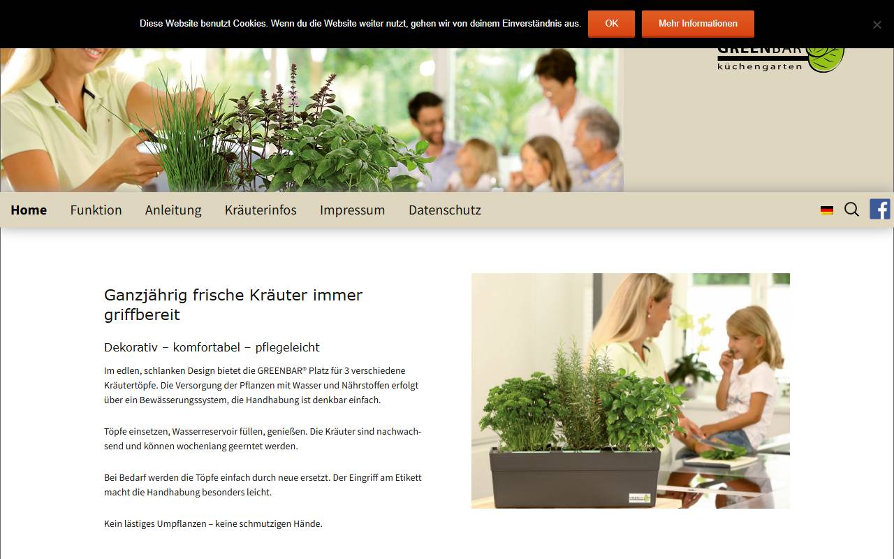 Anteprima del sito: Greenbar Sagl