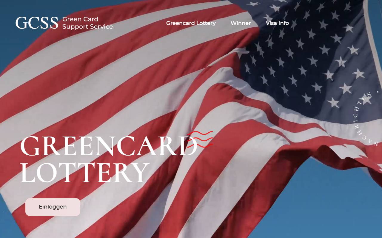 Anteprima del sito: Green Card S.A.