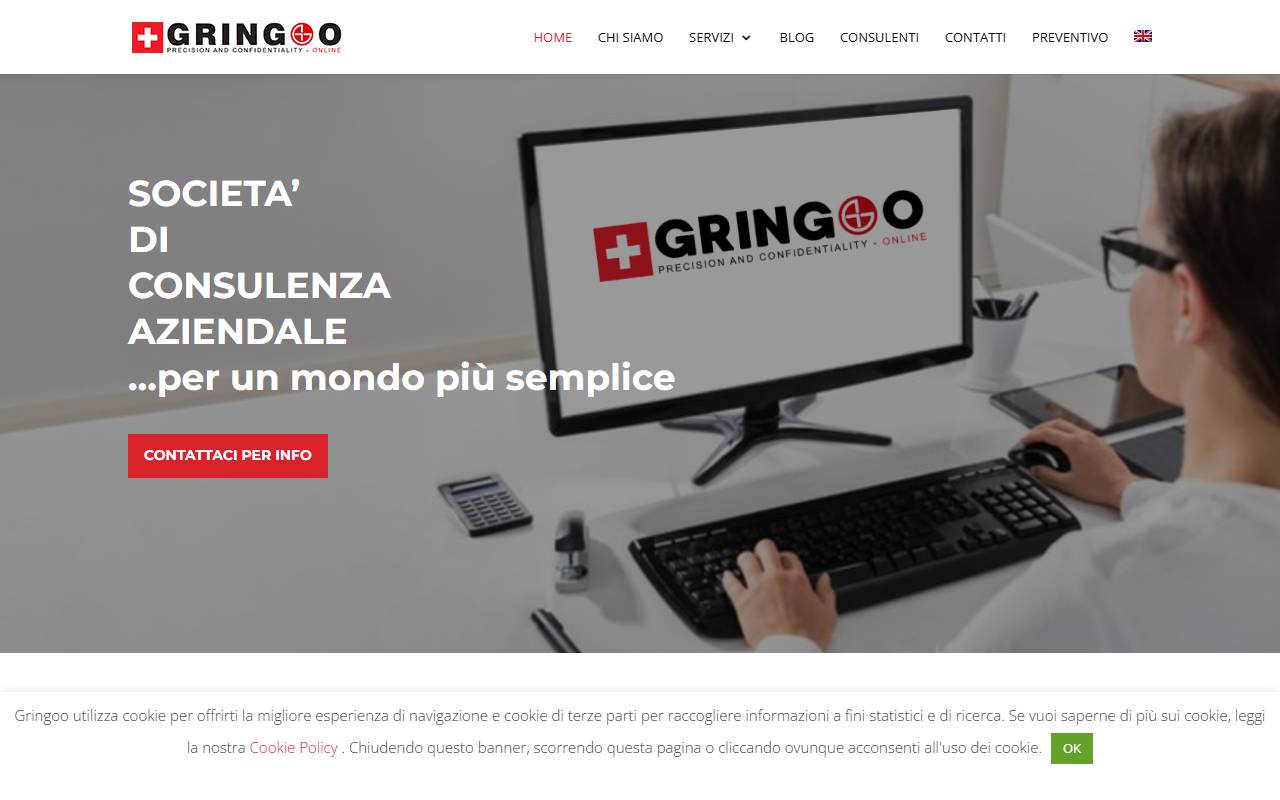 Anteprima del sito: Gringoo SAGL