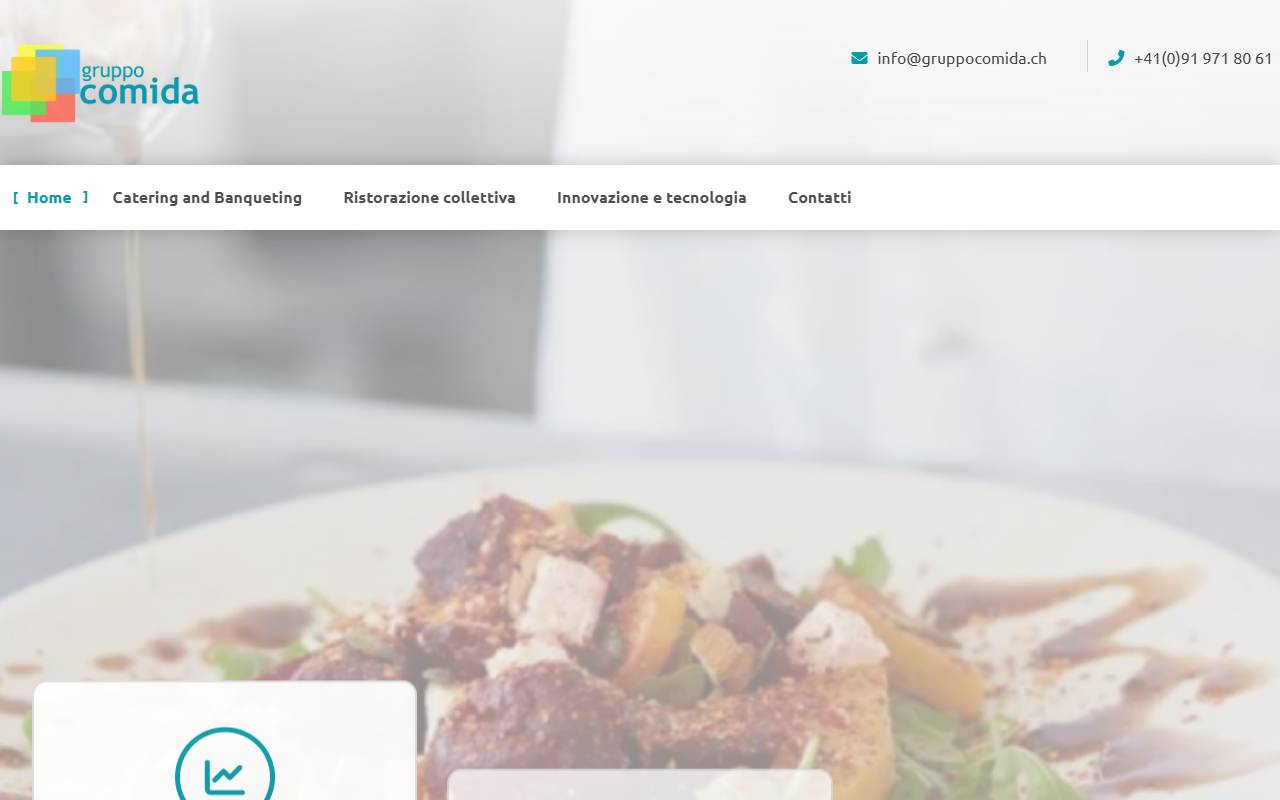 Anteprima del sito: Gruppo Comida SA