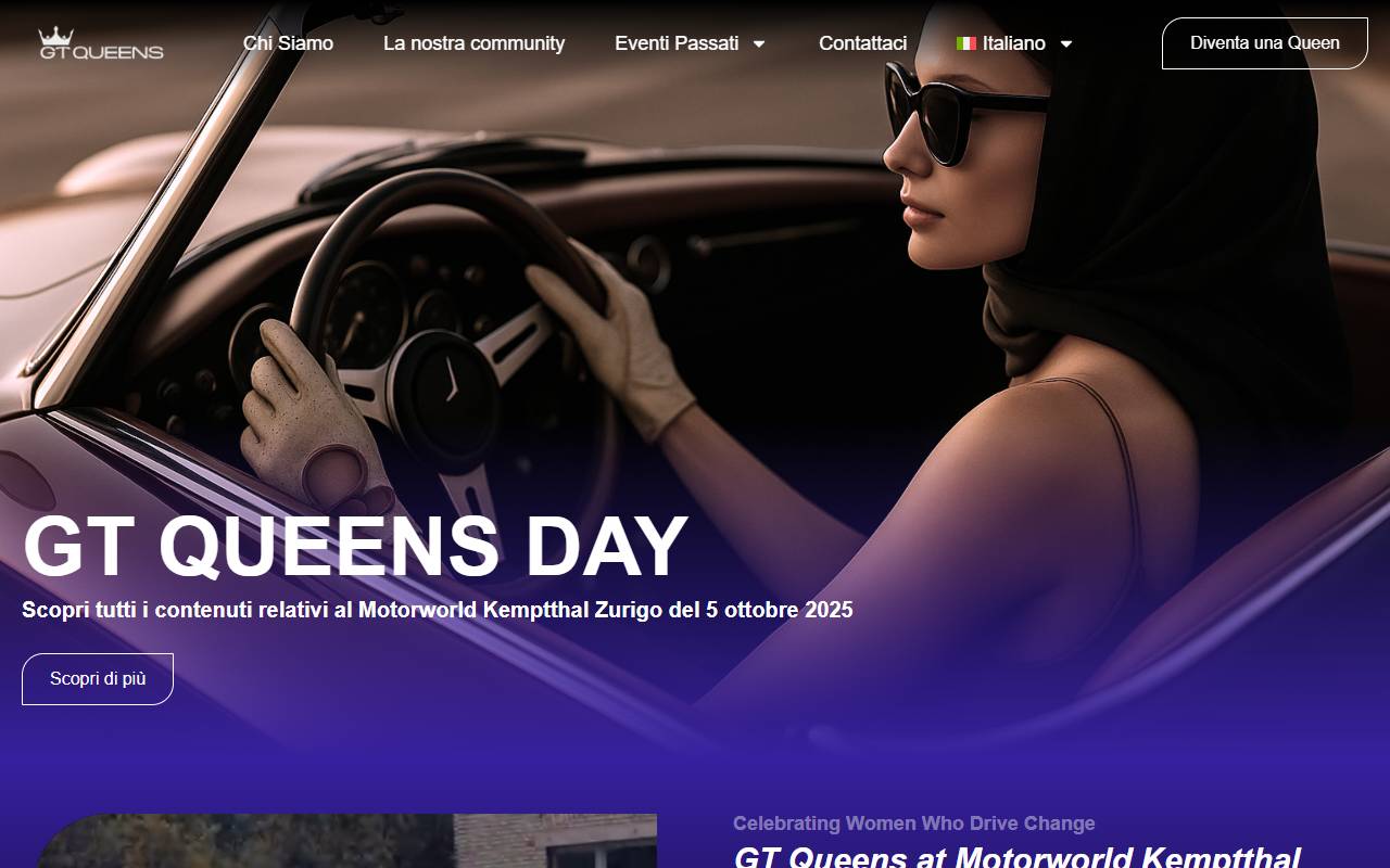 Anteprima del sito: GT Queens Sagl
