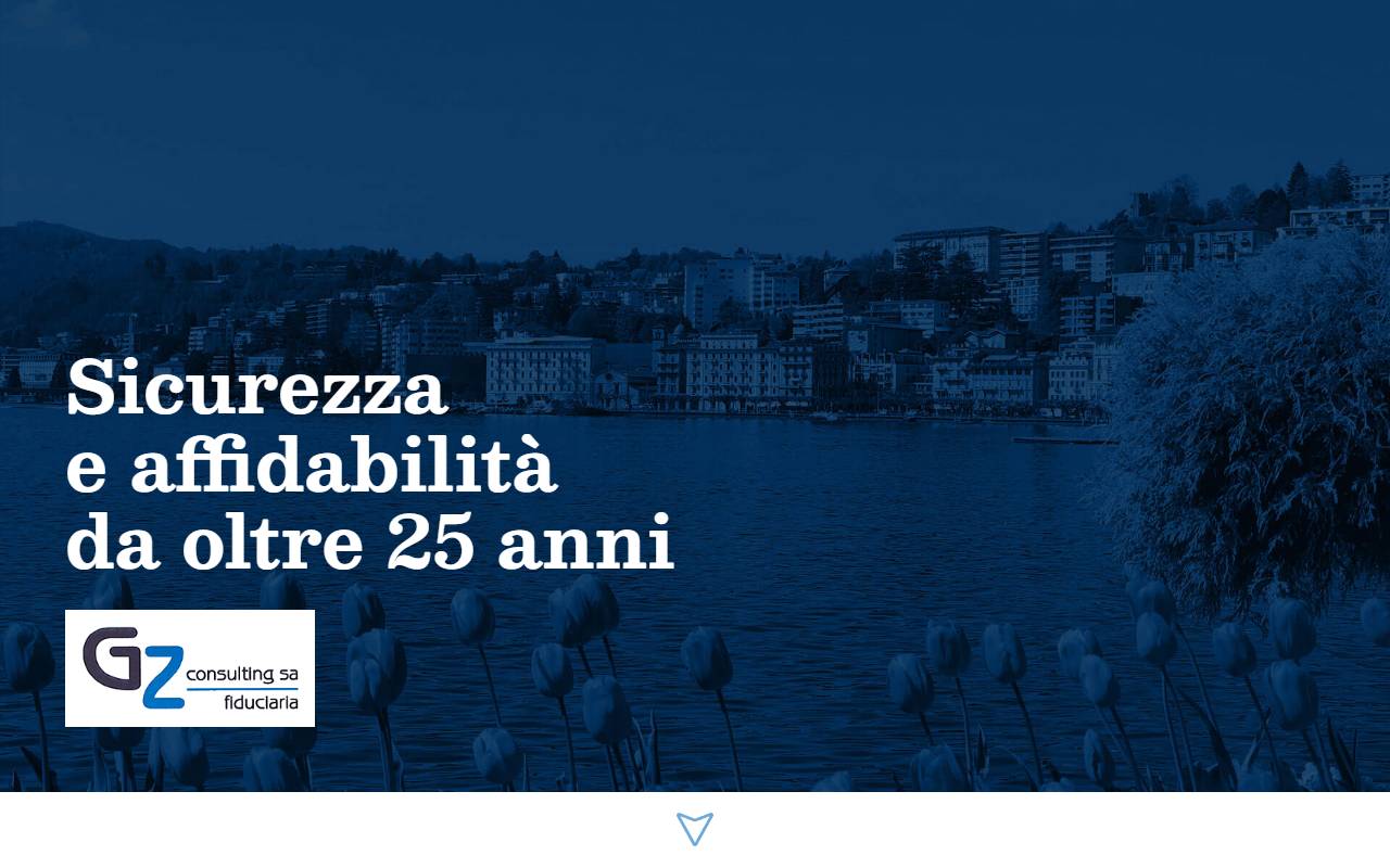 Anteprima del sito: GZ Consulting SA