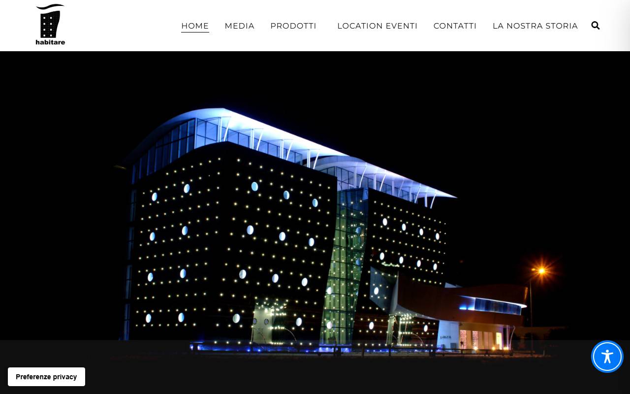 Anteprima del sito: HABITARE International SA