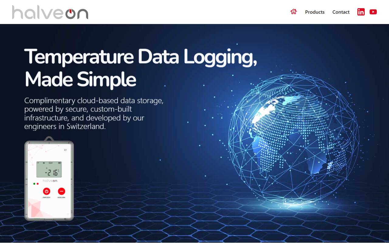Anteprima del sito: halveon sagl
