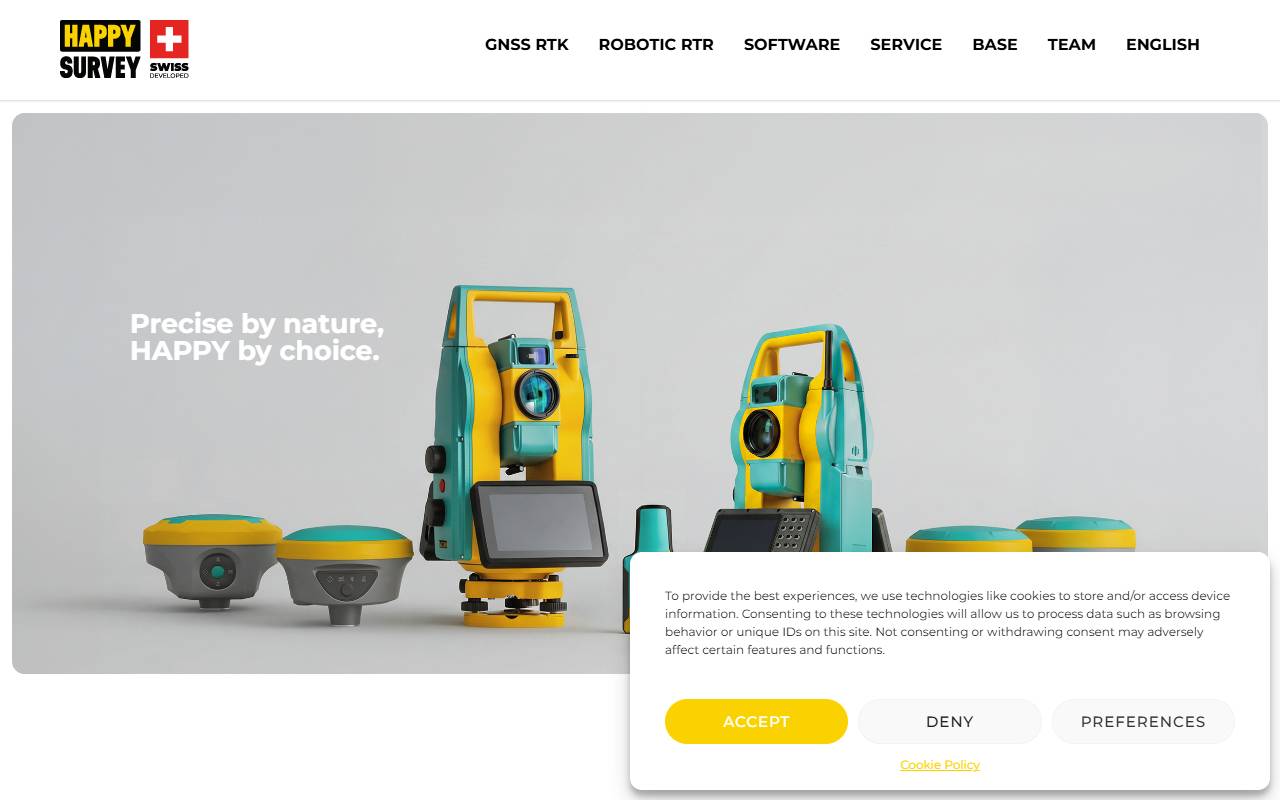 Anteprima del sito: Happy Survey Sagl