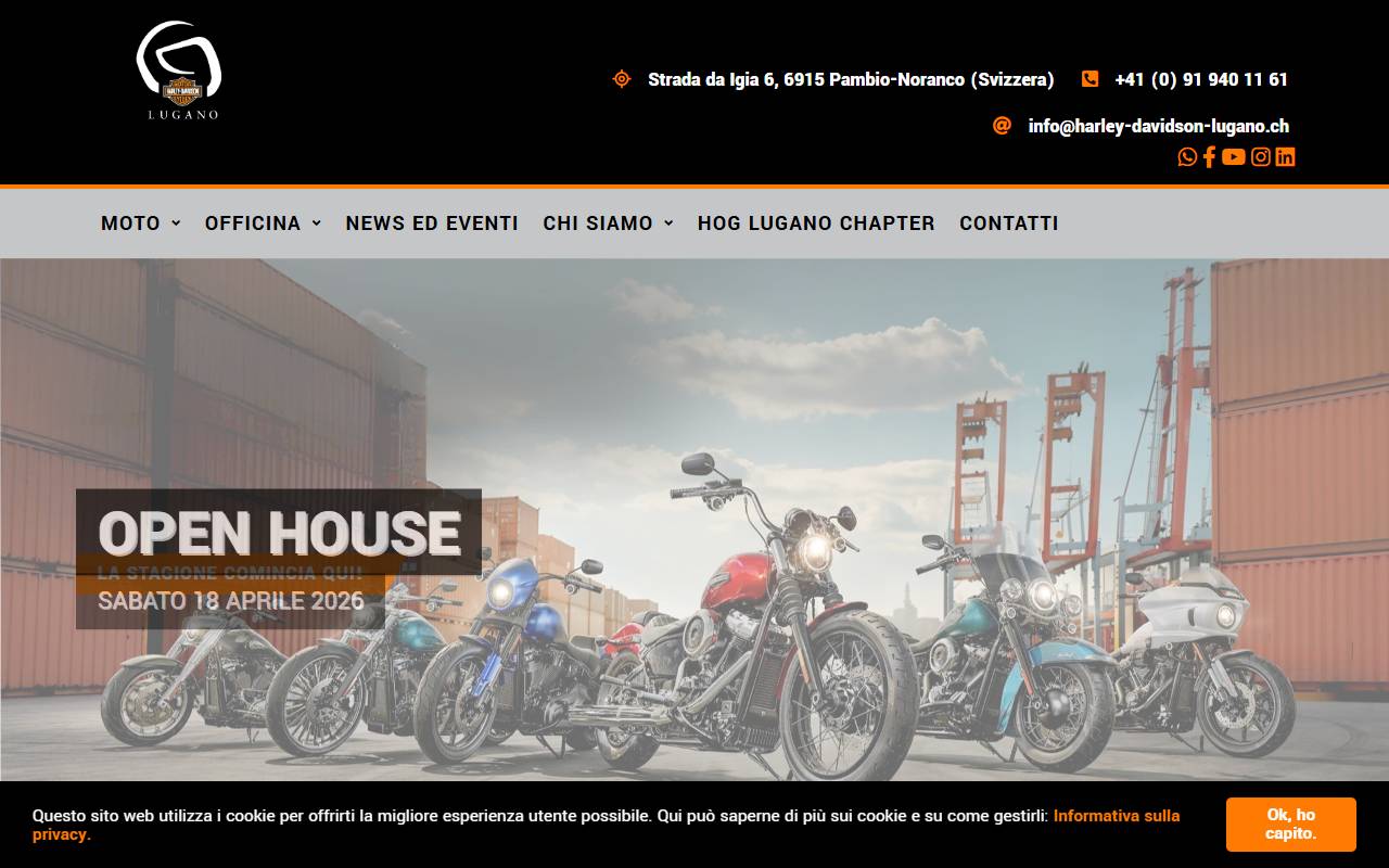 Anteprima del sito: Garage Gardel Moto SA
