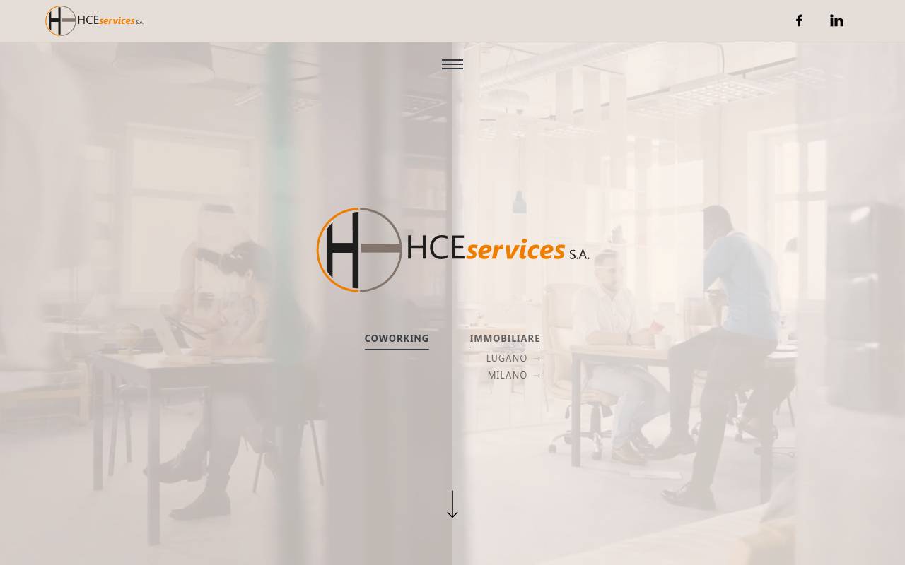 Anteprima del sito: H.C.E. SERVICES SA