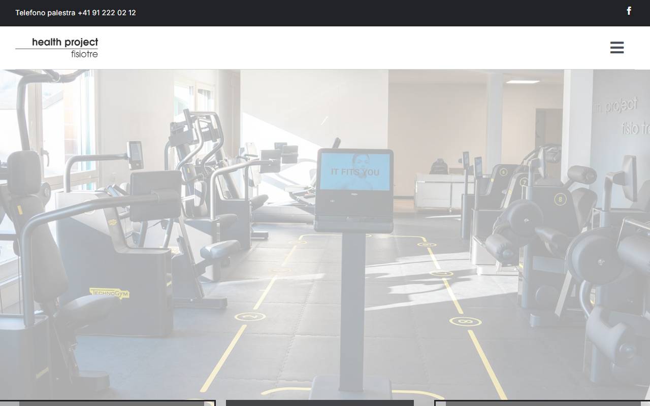 Anteprima del sito: Health Project Sagl