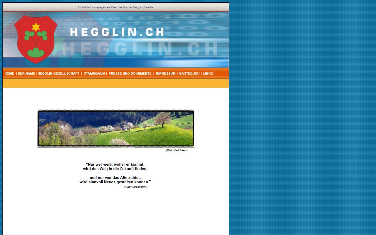 Anteprima del sito: Hegglin & Co. SA