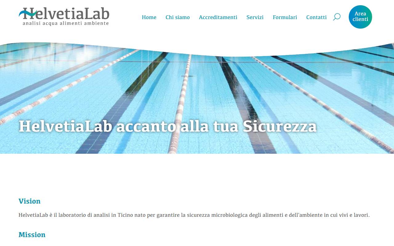 Anteprima del sito: HelvetiaLab SA
