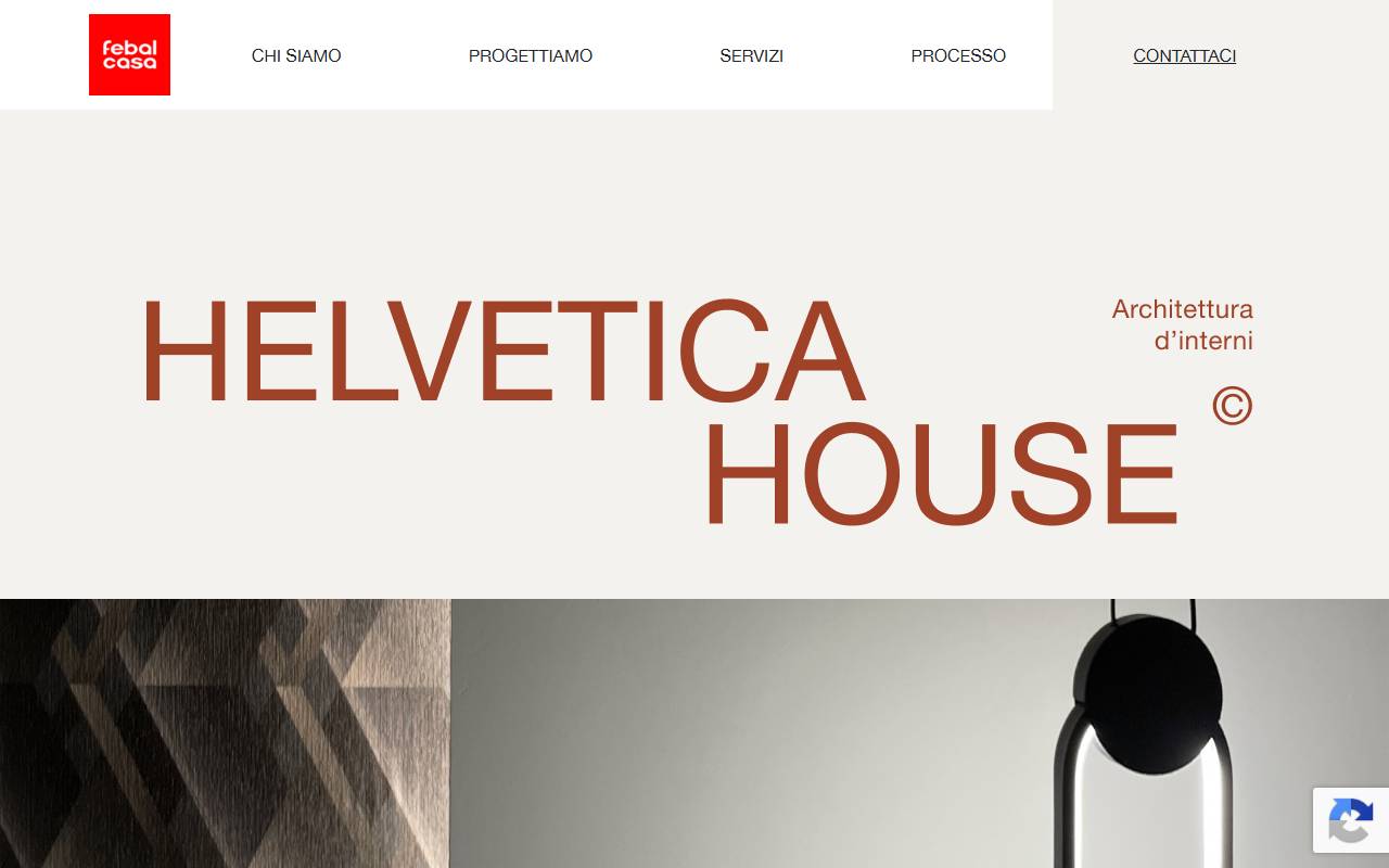 Anteprima del sito: Helvetica House Sagl