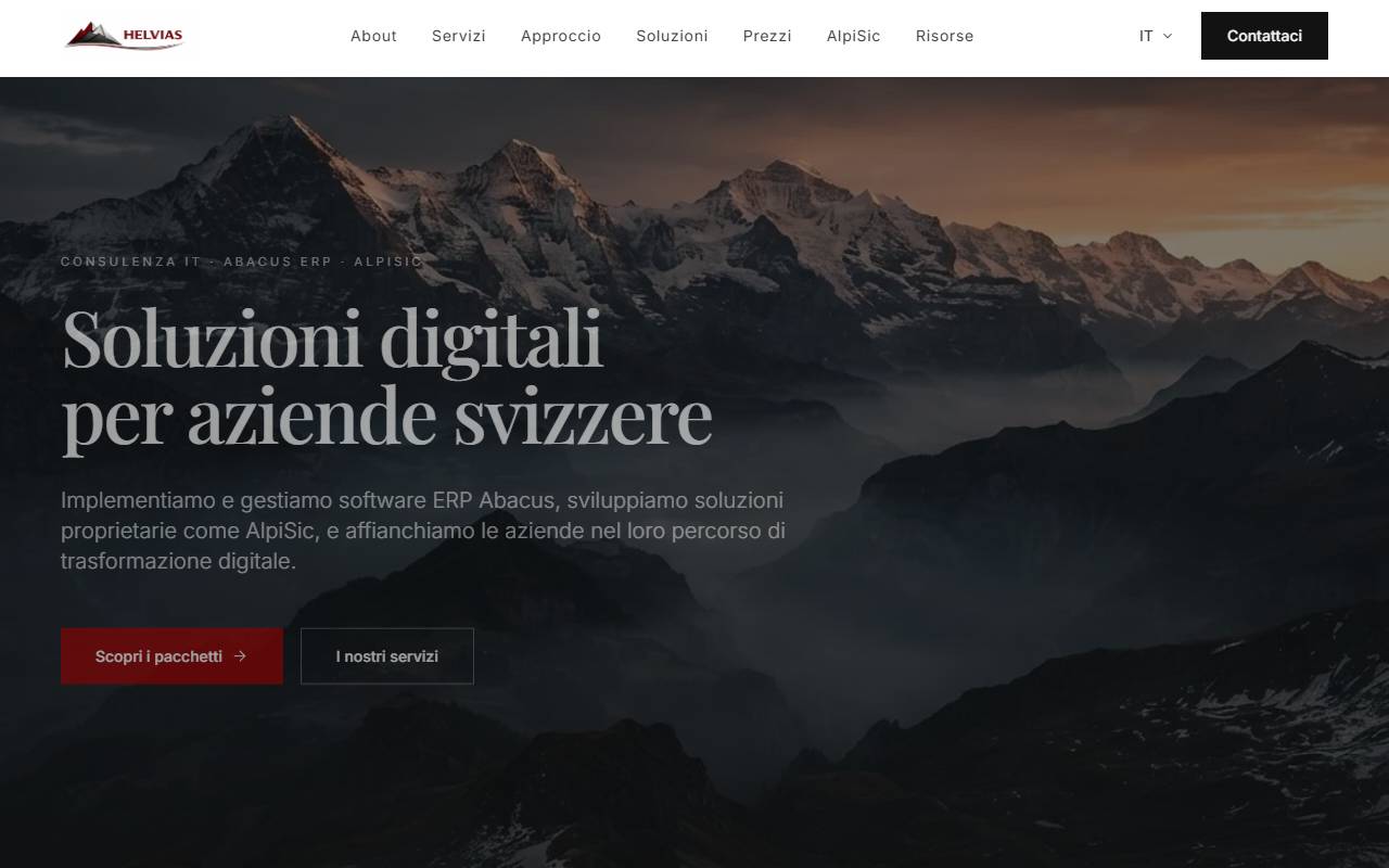 Anteprima del sito: Helvias Sagl