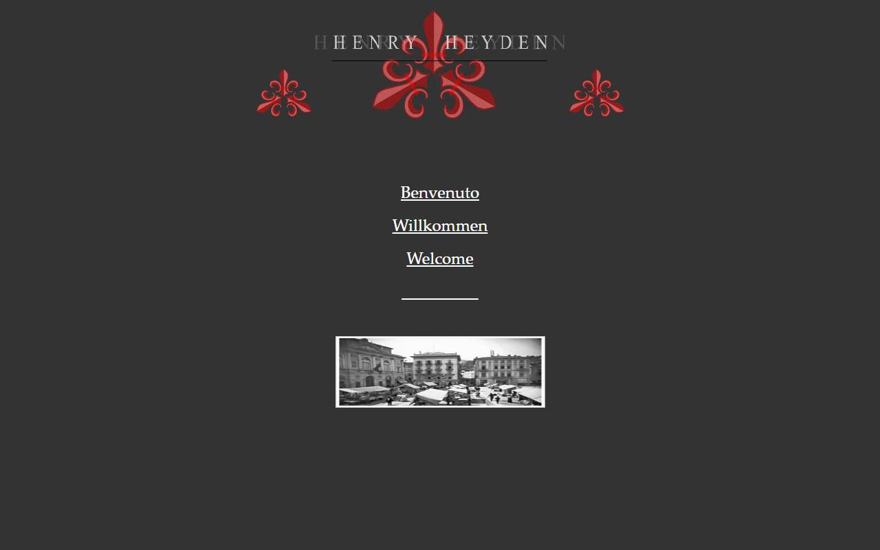 Anteprima del sito: Henry Heyden SA