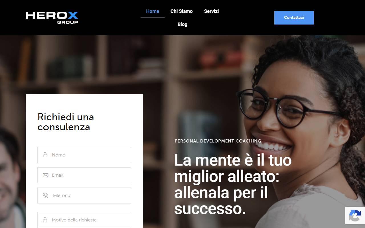 Anteprima del sito: HEROX GROUP Sagl