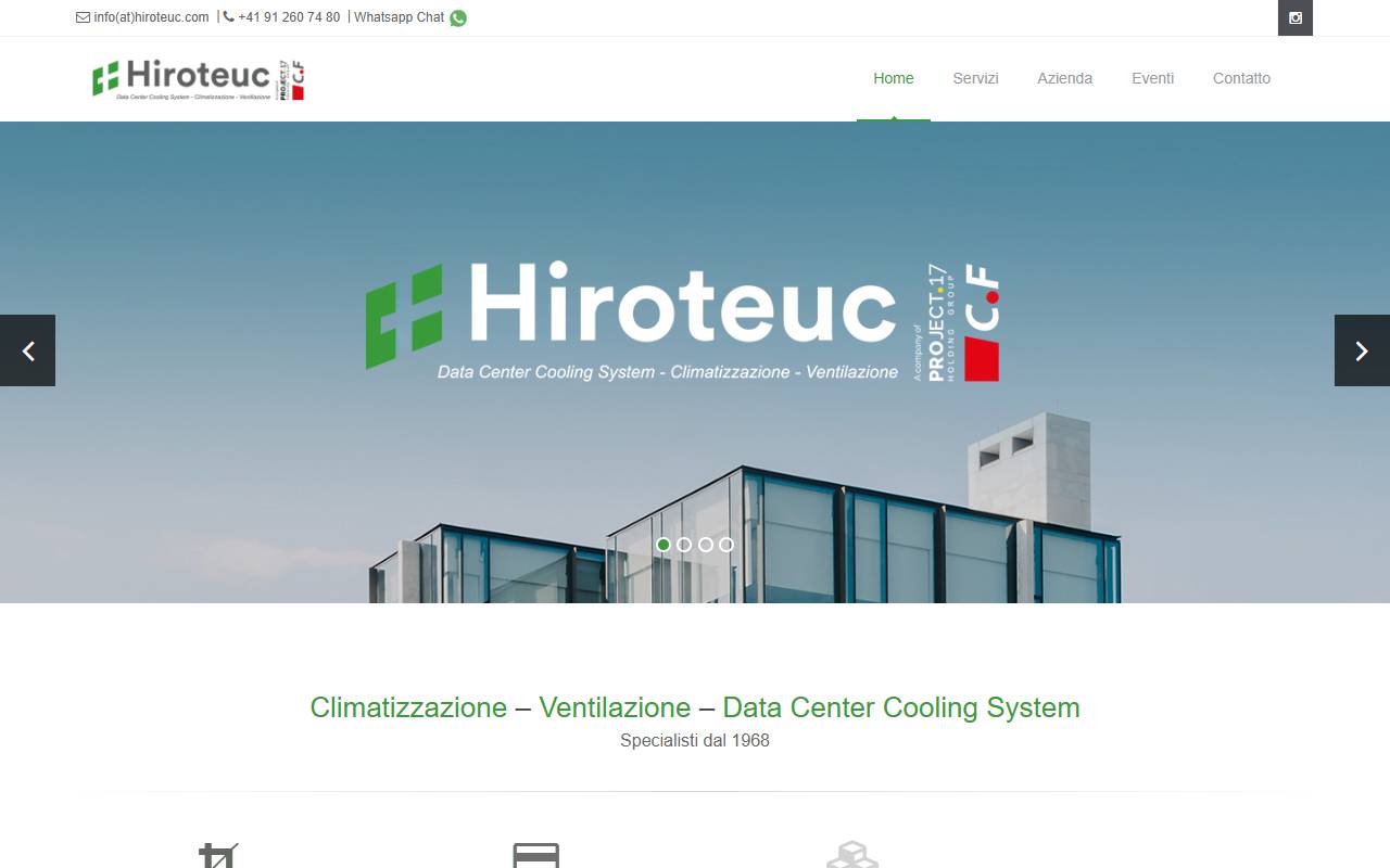 Anteprima del sito: Hiroteuc SA
