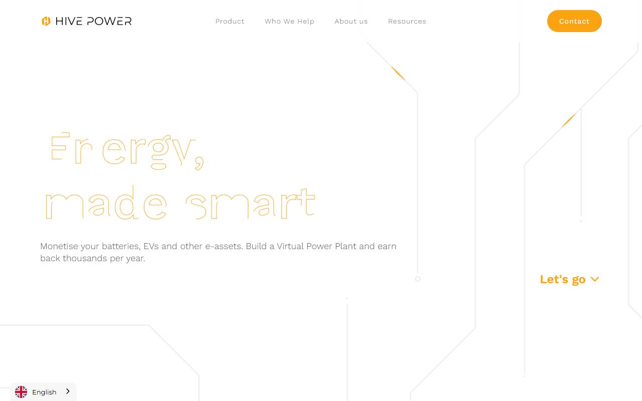 Anteprima del sito: Hive Power SA