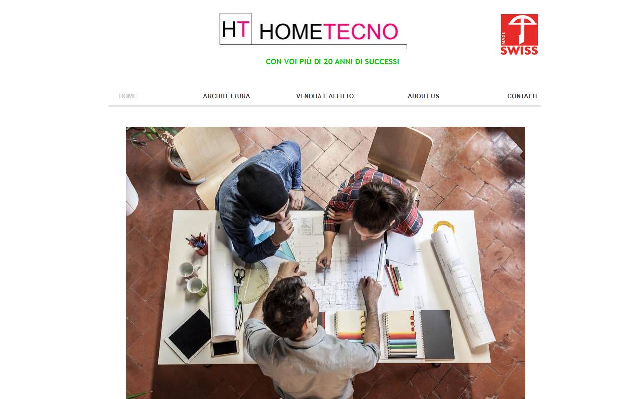 Anteprima del sito: HOMETECNO Sagl