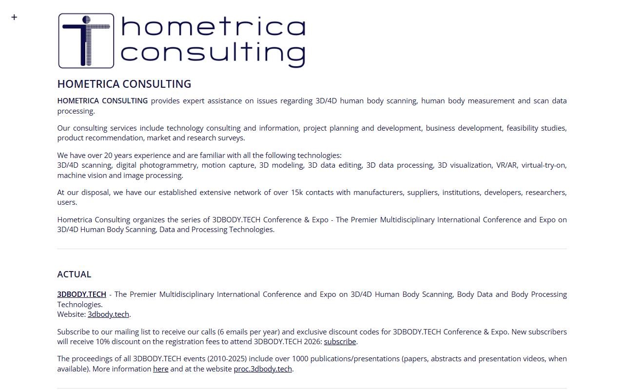 Anteprima del sito: Hometrica Consulting - Dr. Nicola D'Apuzzo