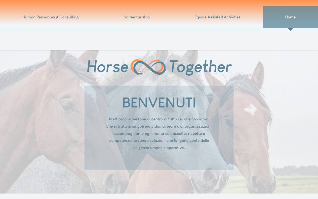 Anteprima del sito: HORSE TOGETHER SCUOLA PONY & COACHING SNC