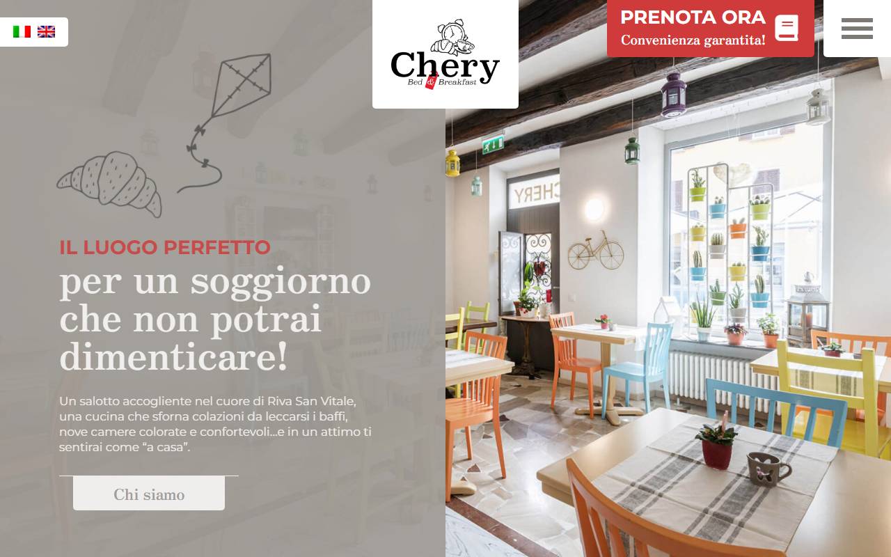 Anteprima del sito: Hotel Chery Sagl