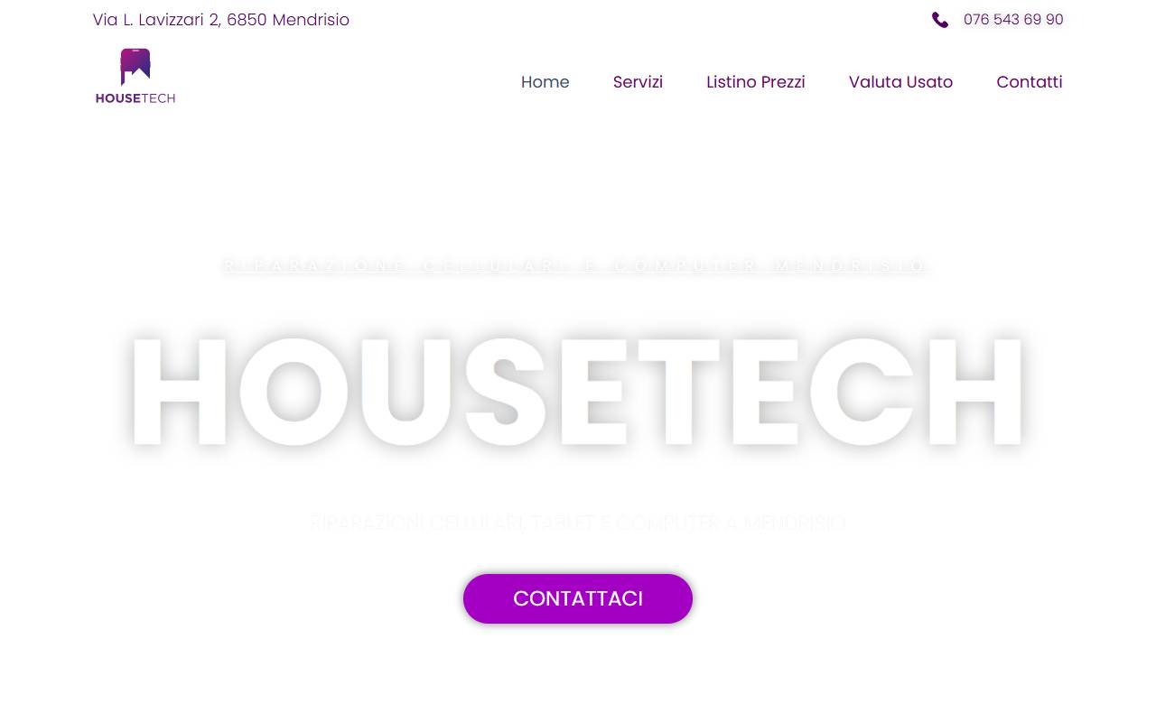 Anteprima del sito: HouseTech di Michael Benz