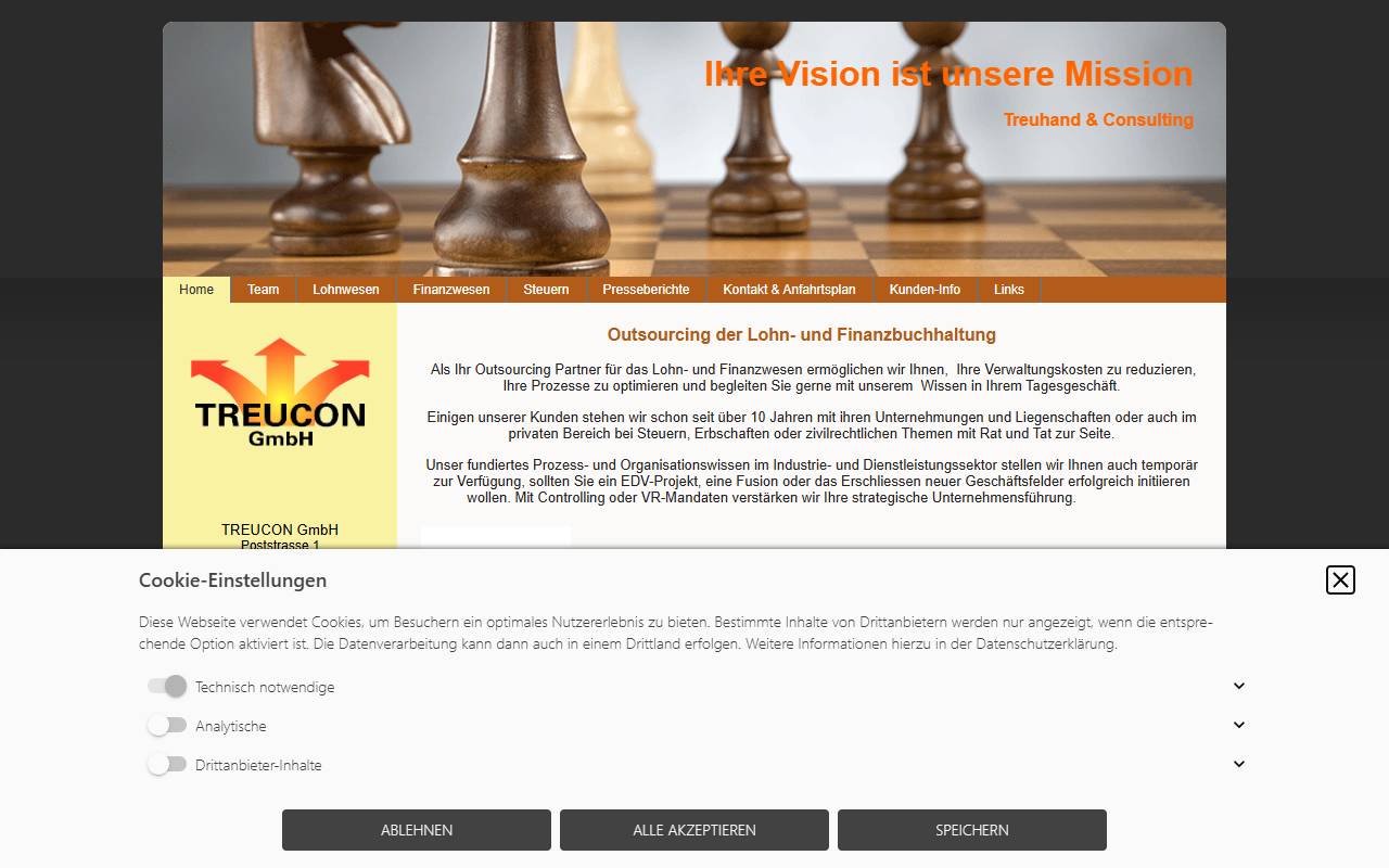 Anteprima del sito: HR Outsourcing Services di Angela Domenici