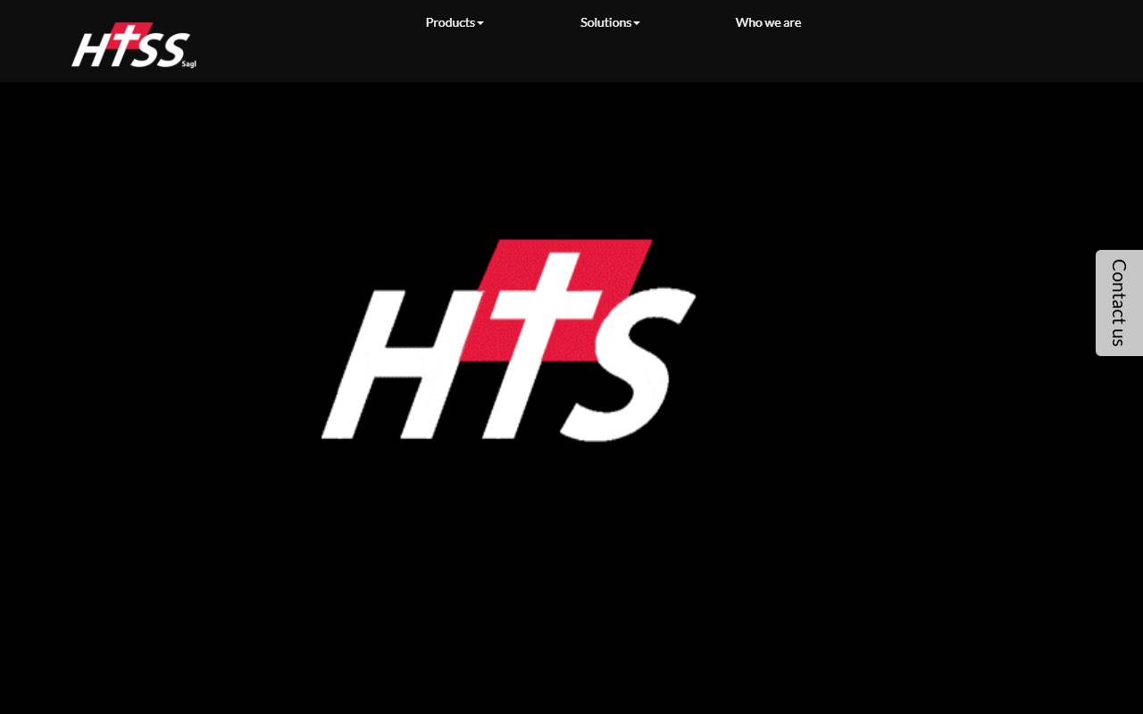 Anteprima del sito: HTSS Sagl
