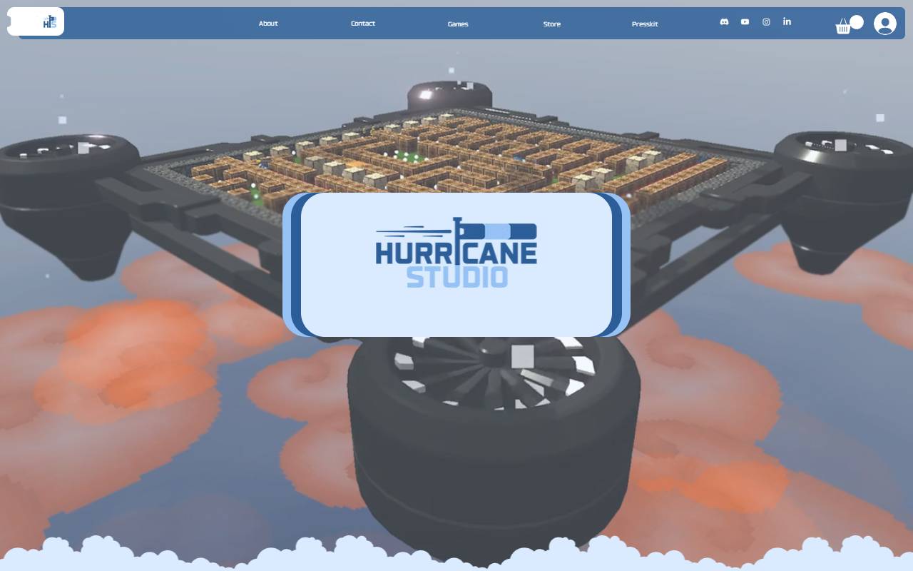 Anteprima del sito: Hurricane Studio Sagl