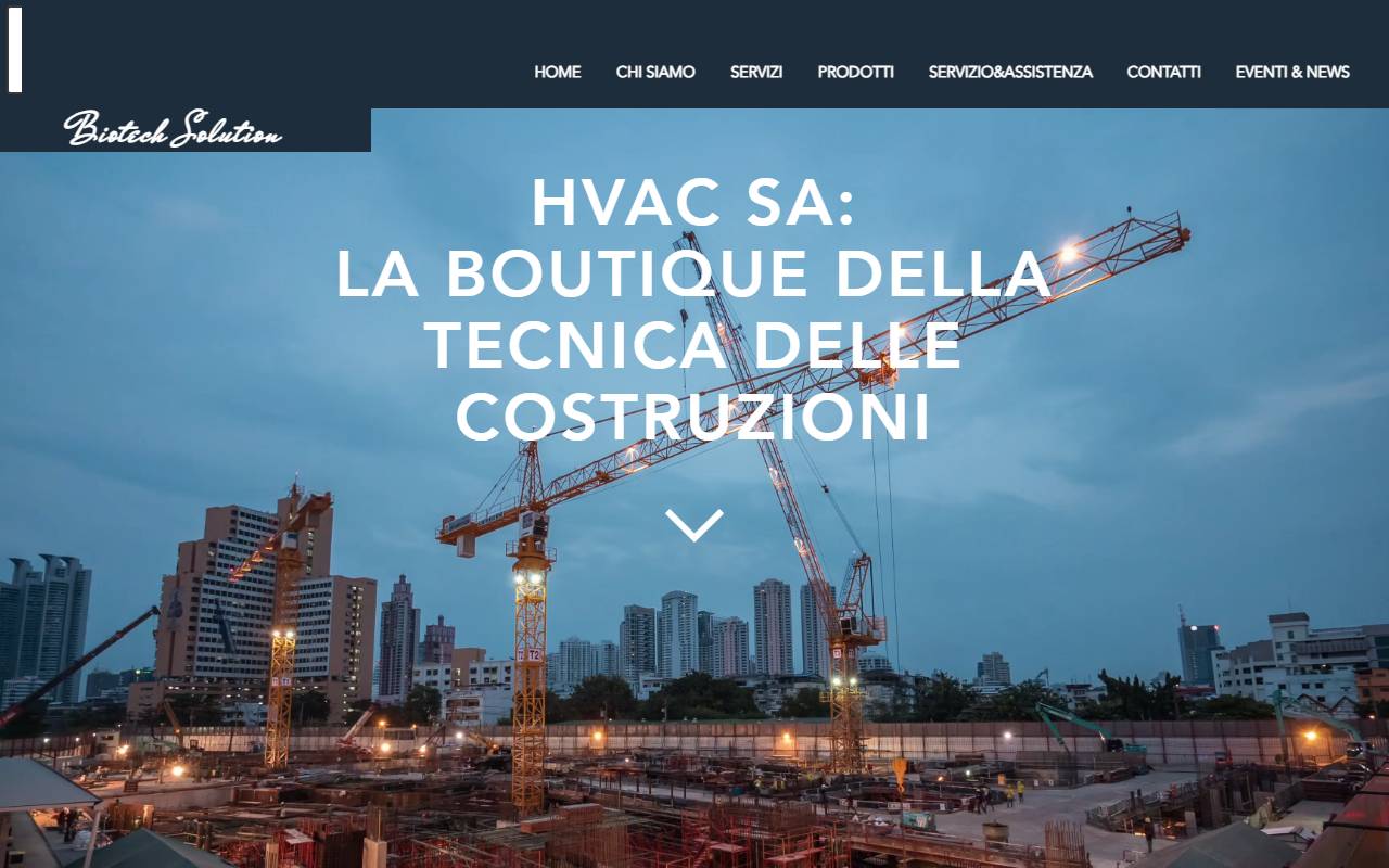Anteprima del sito: HVAC SA