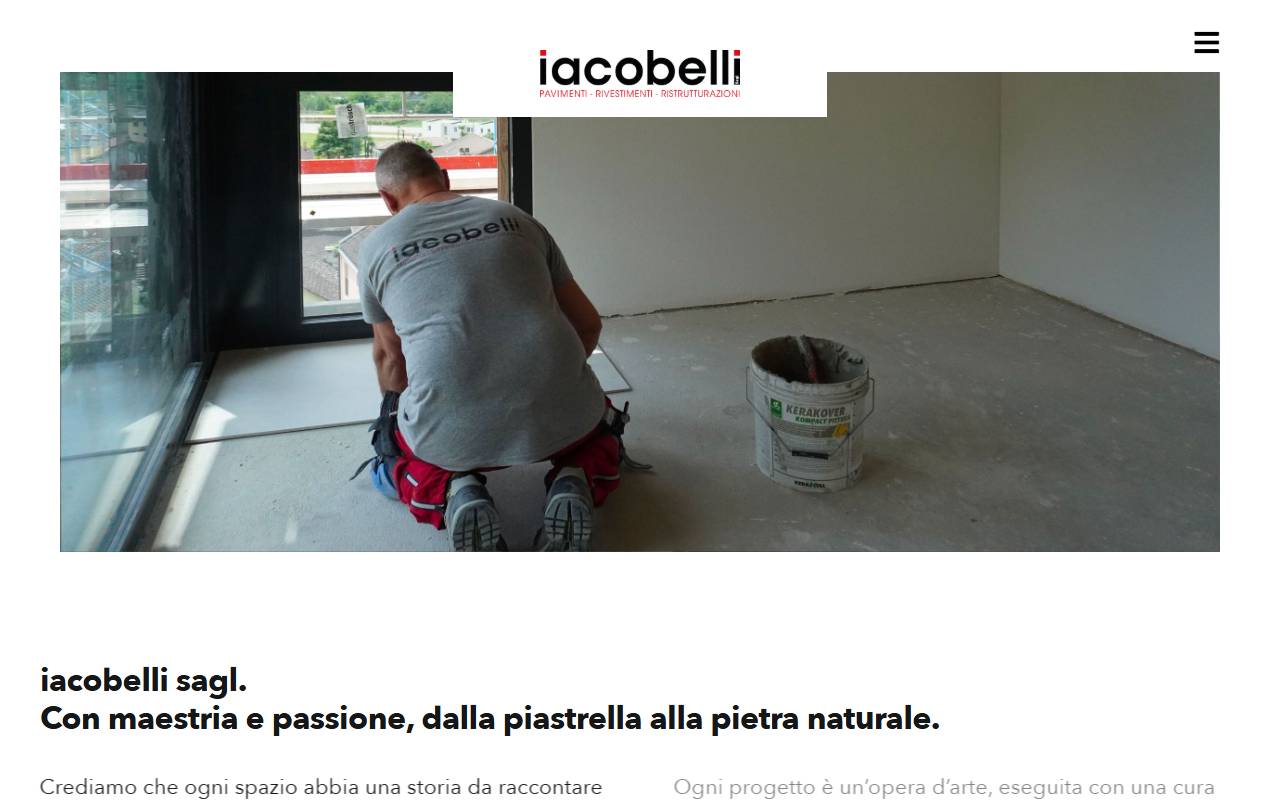 Anteprima del sito: Iacobelli Sagl