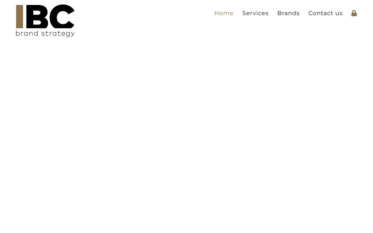 Anteprima del sito: International Brand Consulting Sagl