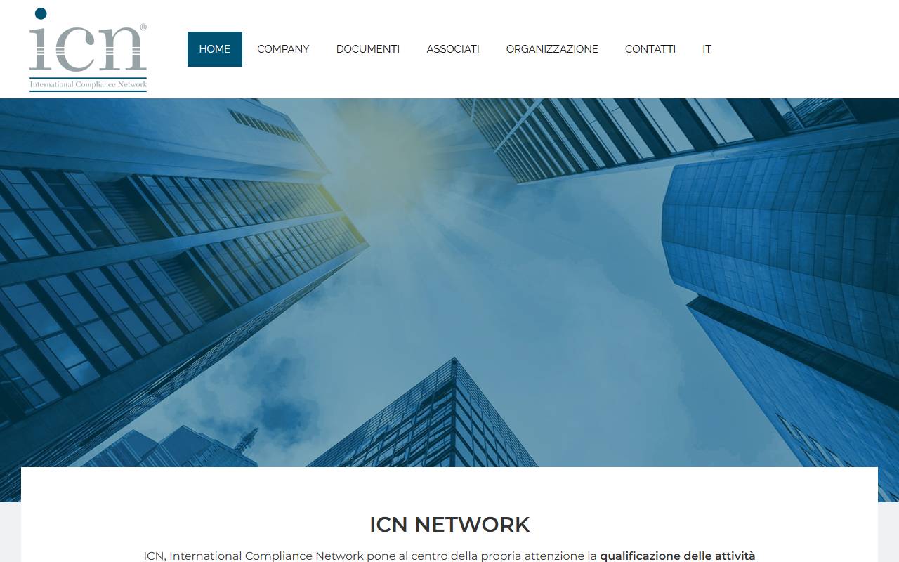 Anteprima del sito: INTERNATIONAL COMPLIANCE NETWORK (ICN)