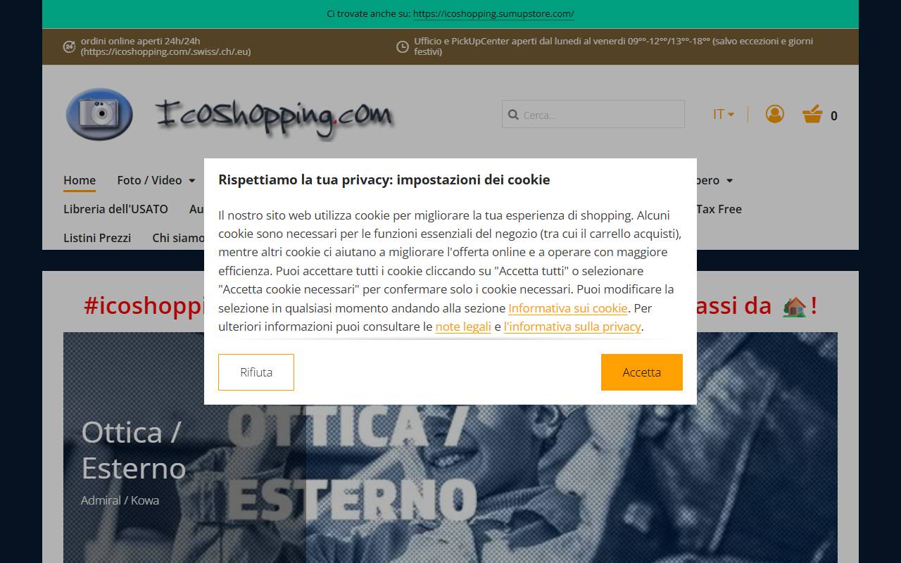 Anteprima del sito: ico.ch Group Sagl