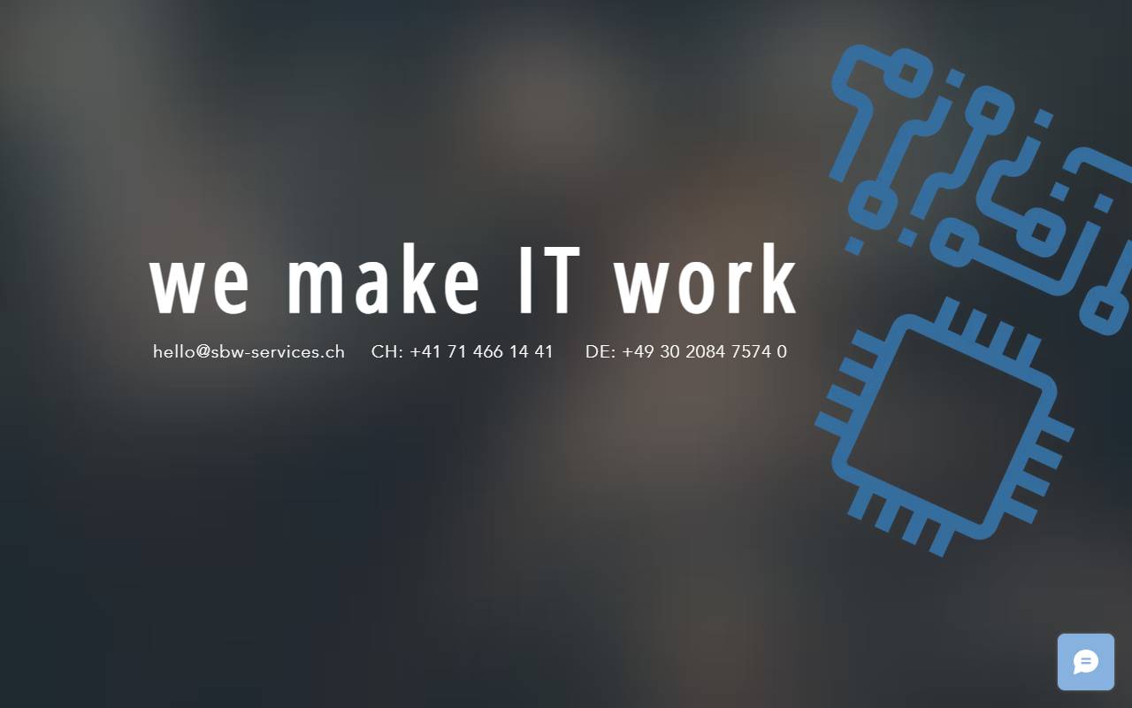 Anteprima del sito: ICT Services SA