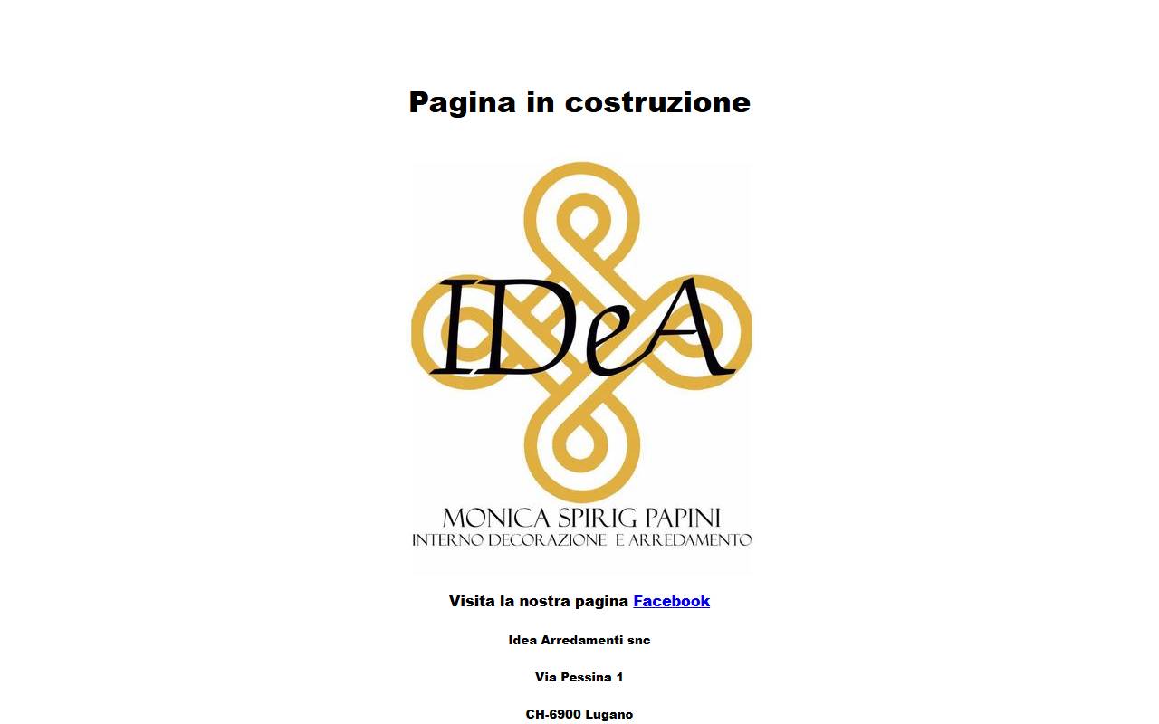 Anteprima del sito: IDEA Lugano Sagl
