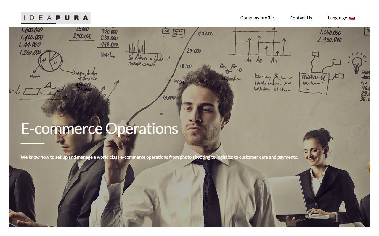 Anteprima del sito: IdeaPura SA