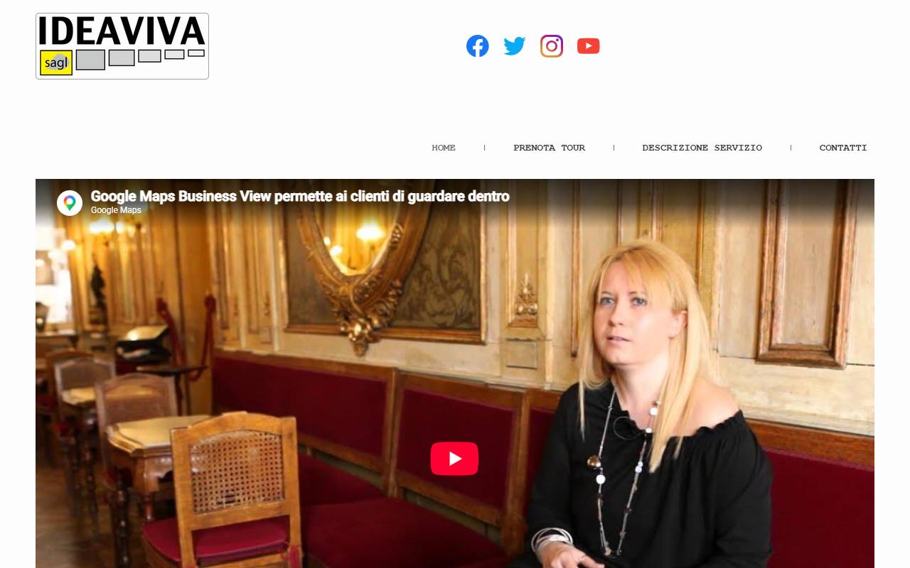 Anteprima del sito: Ideaviva Sagl