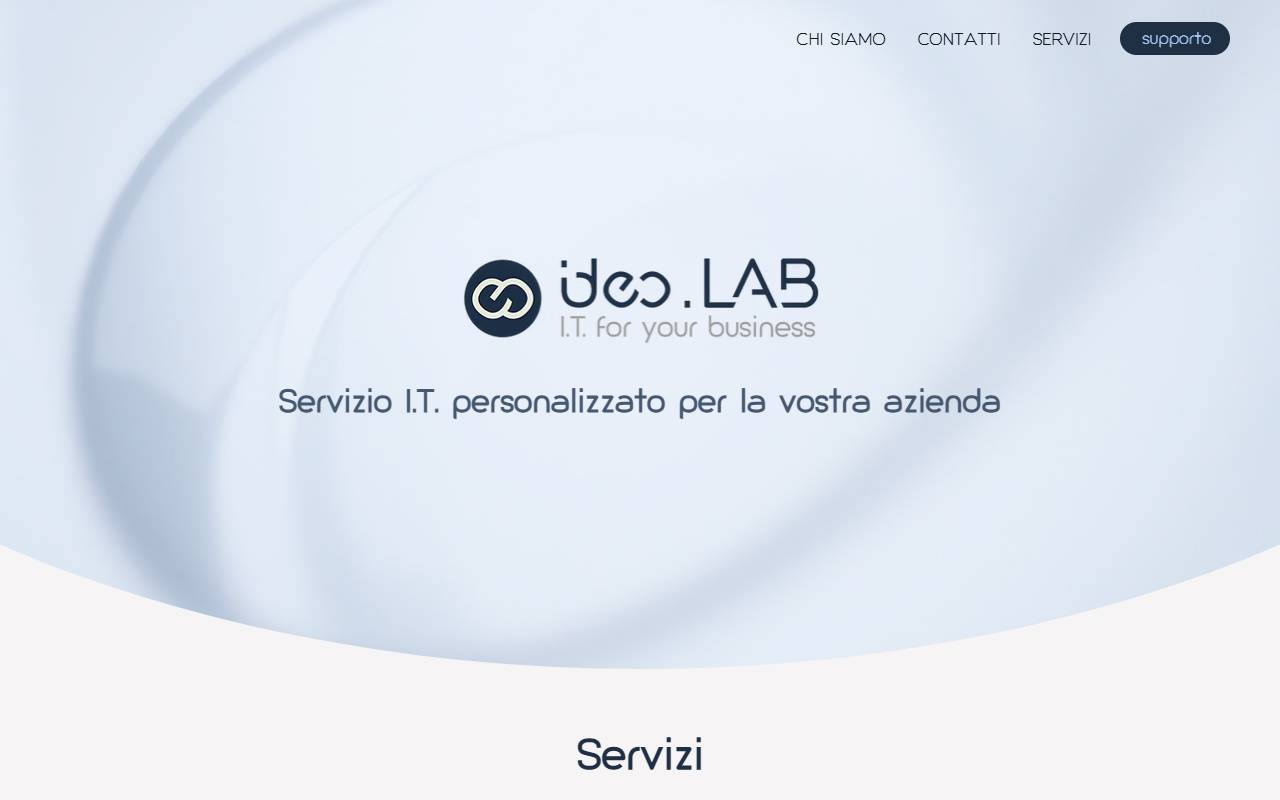 Anteprima del sito: ideo.LAB SAGL