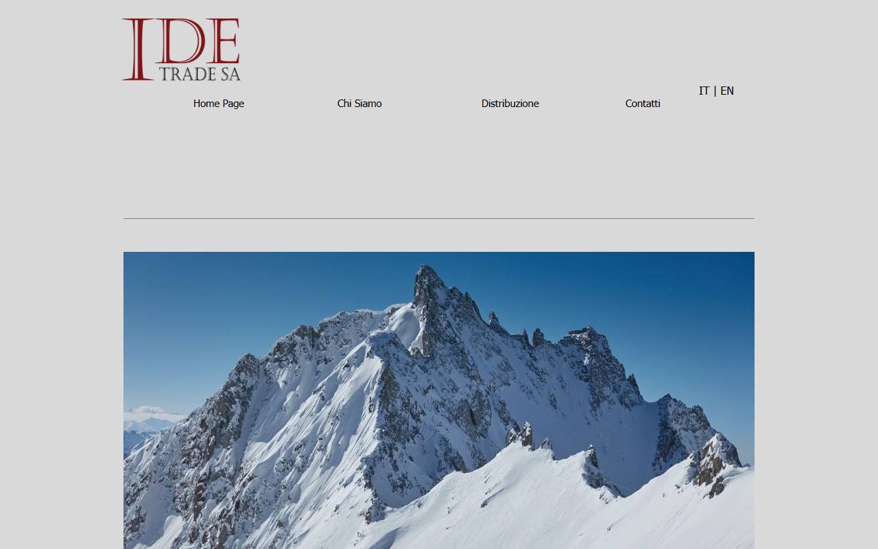 Anteprima del sito: IDE TRADE SA