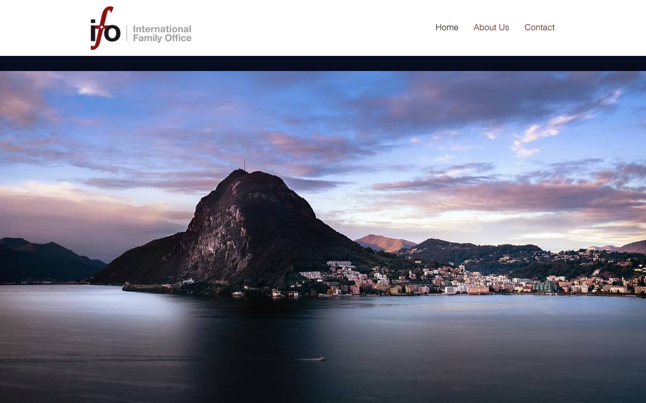 Anteprima del sito: IFO International Family Office SA
