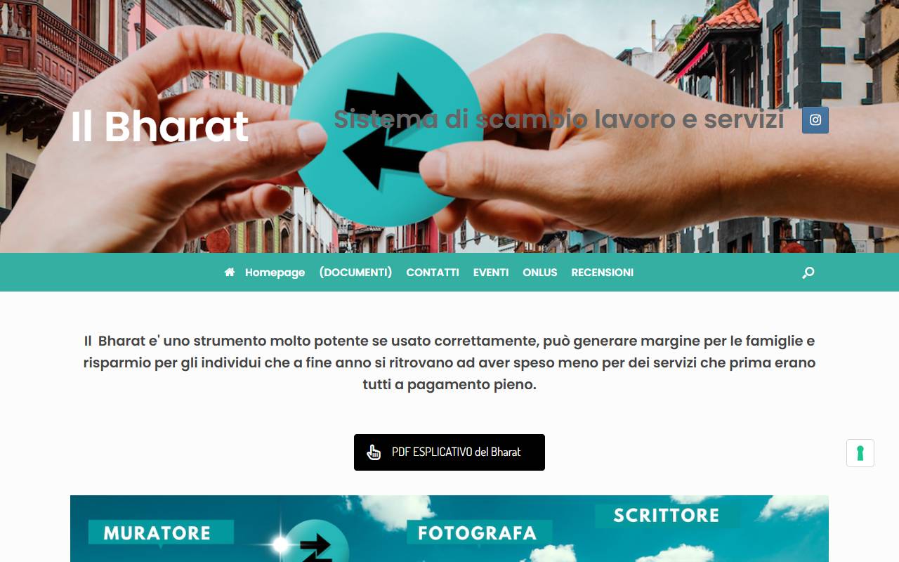 Anteprima del sito: ILBHARAT
