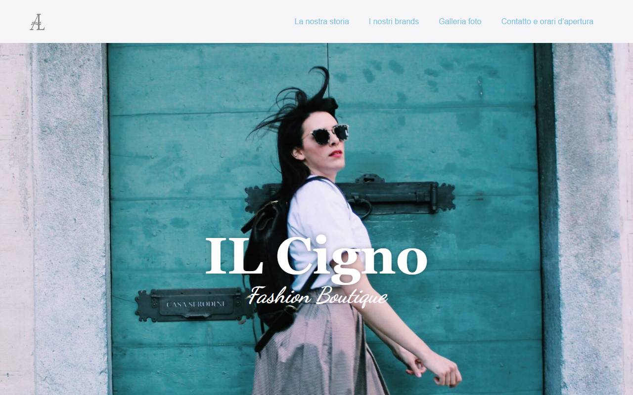 Anteprima del sito: Il Cigno Moda SA
