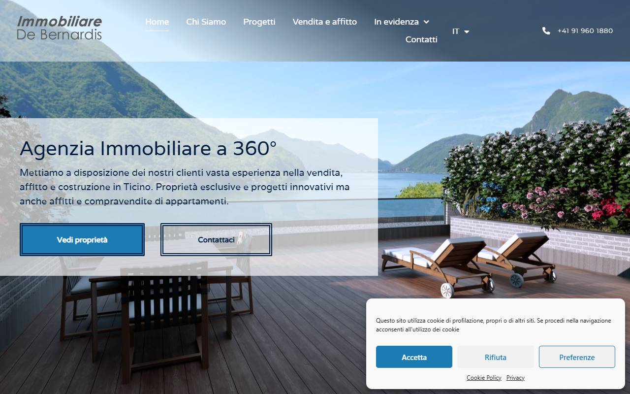 Anteprima del sito: RESIDENZA PARCO S. ANNA SA